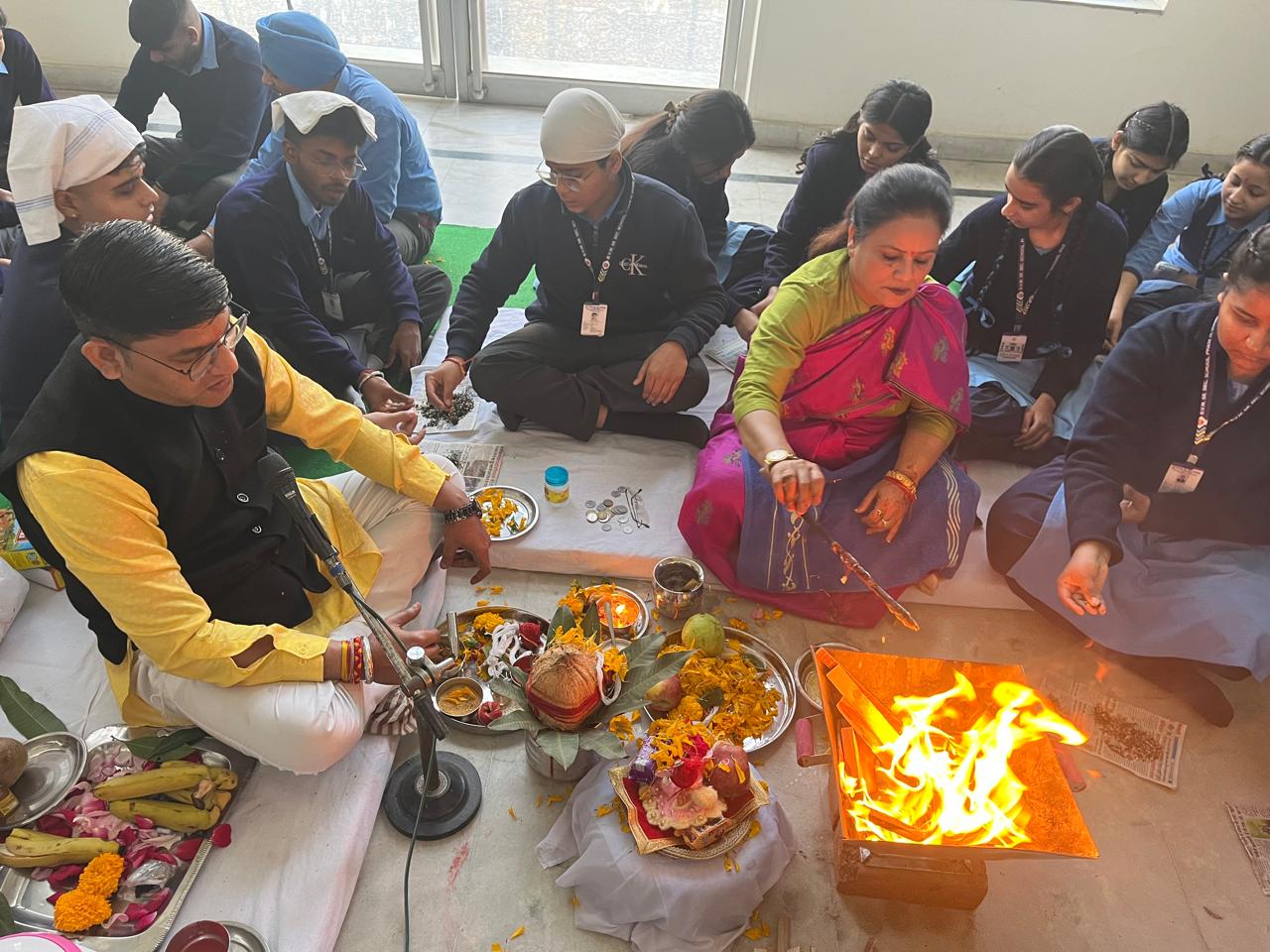 HAVAN CEREMONY FOR BOARD CLASSES